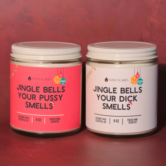 Jingle Bells Your Dick Smells - funny holiday gift for him