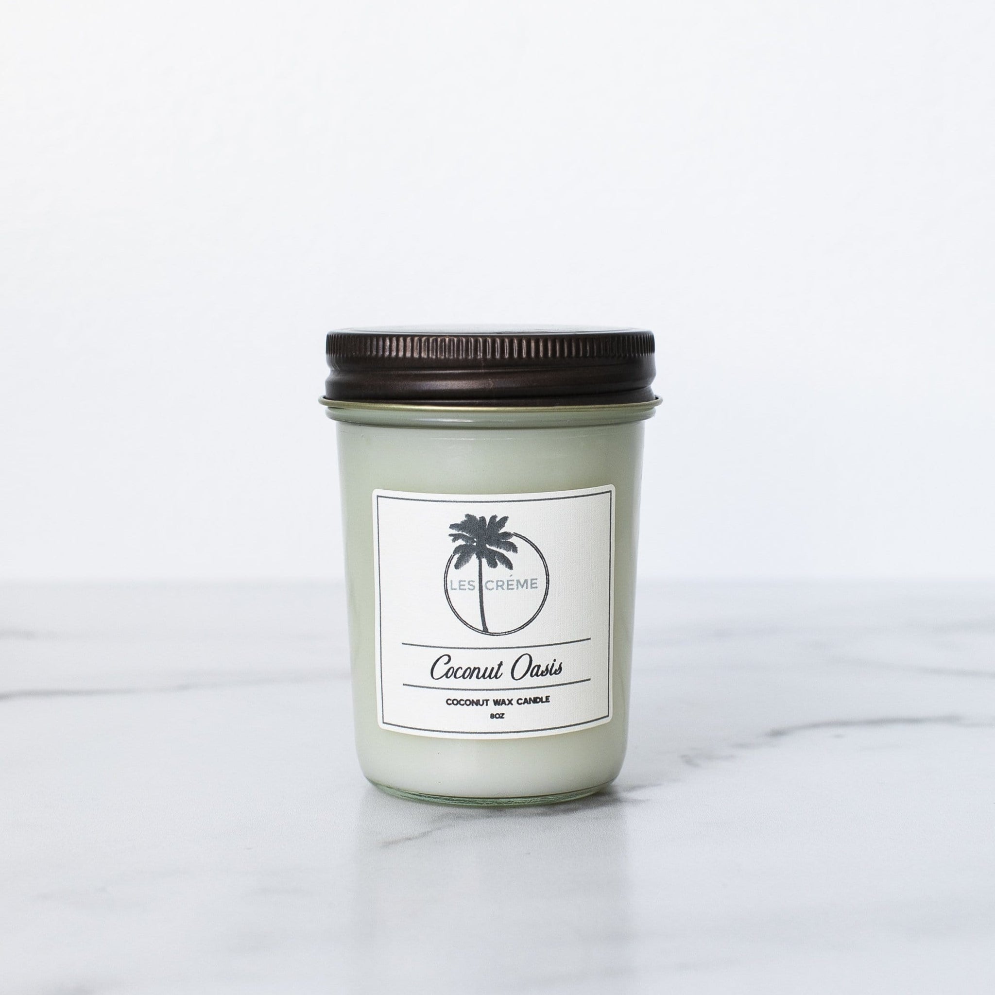 Coconut Oasis Scent Coconut Wax Candle