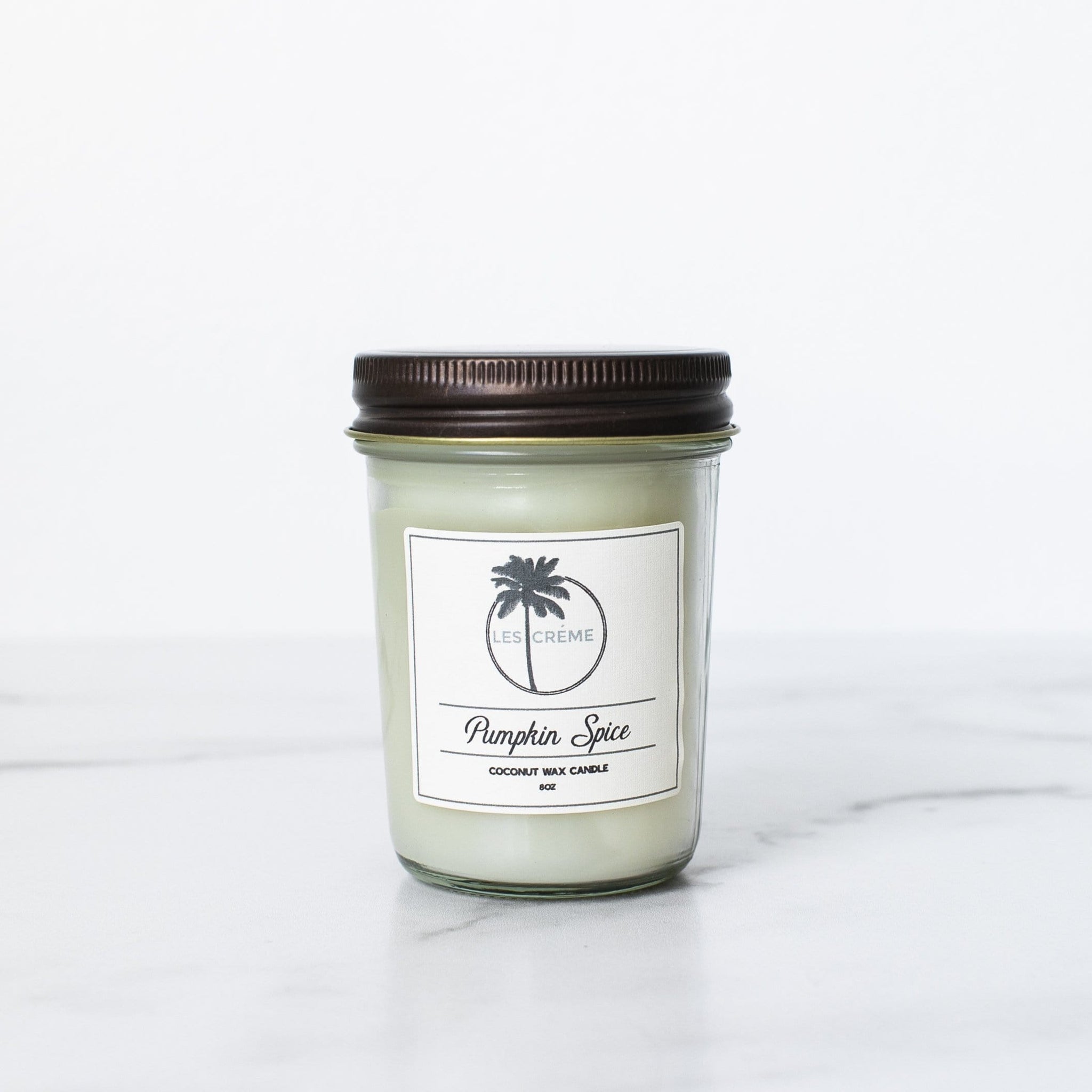Pumpkin Spice Scent Coconut Wax Candle