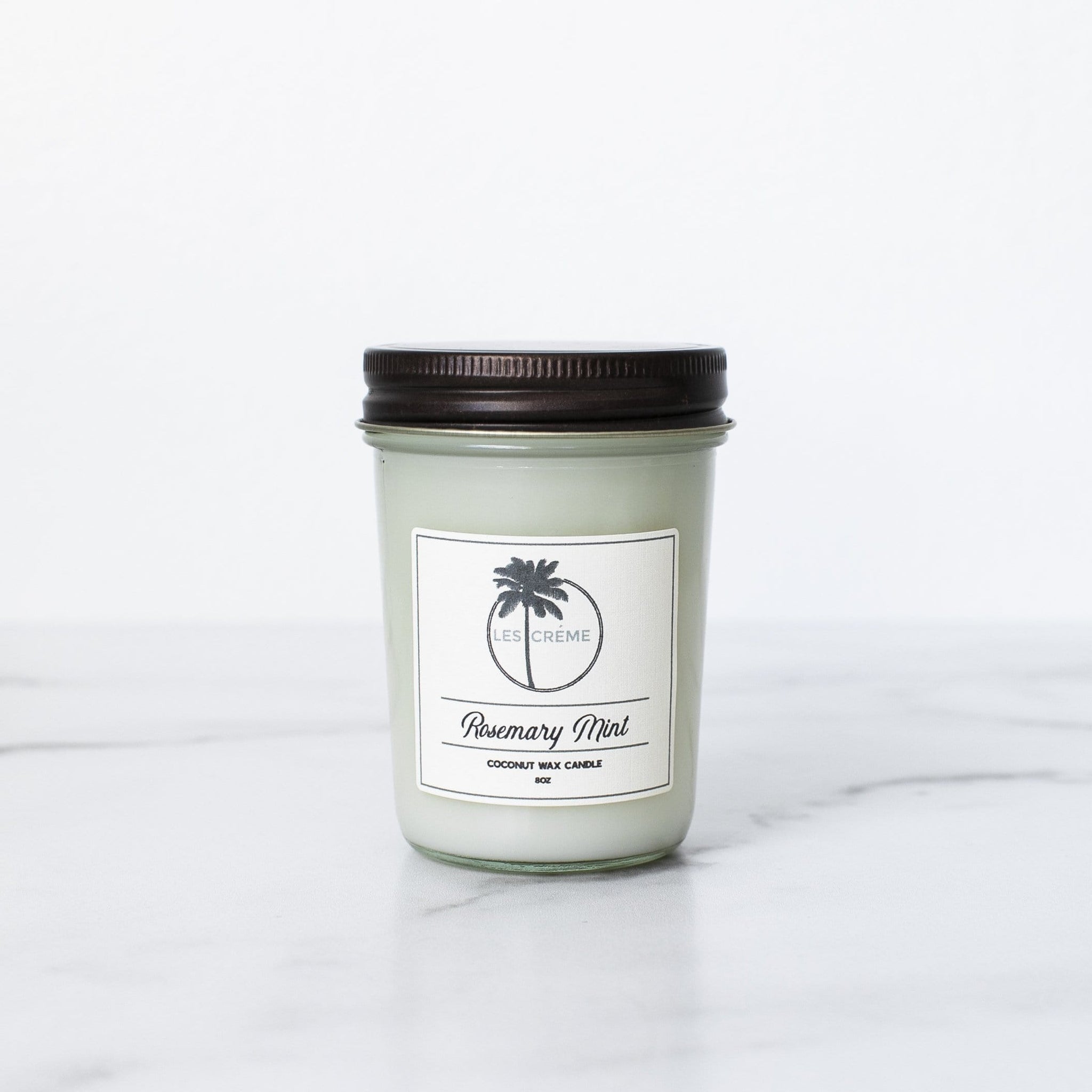 Rosemary Mint Scent Coconut Wax Candle